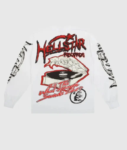 Hellstar Studios Records Long Sleeve T-Shirt Sweater