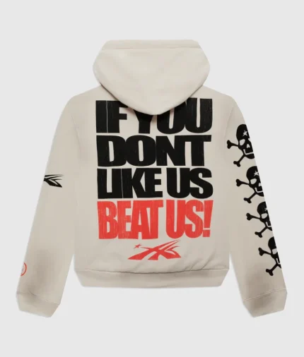 Hellstar If You Dont Like Us Beat Us Hoodie
